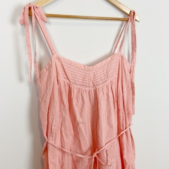 Rebecca Taylor LA VIE Kelsey Textured Midi Dress In Color Blossom Size L - Picture 4 of 16